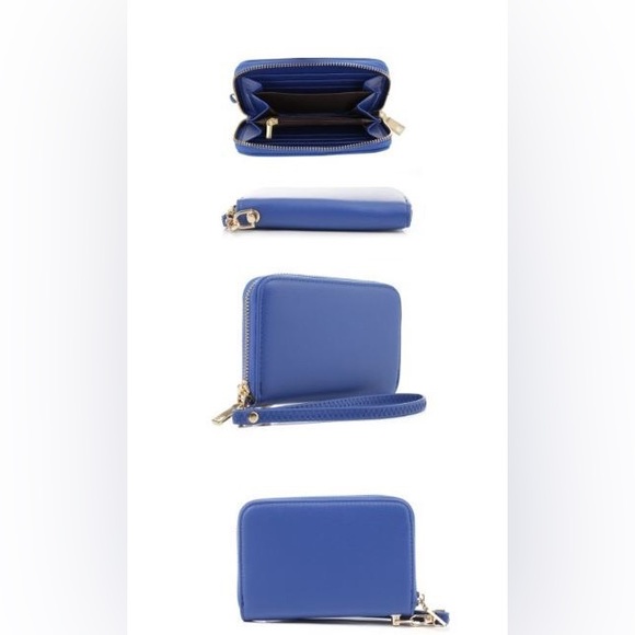 Dani Single Black Wallet w/Wrist Strap - Picture 10 of 10